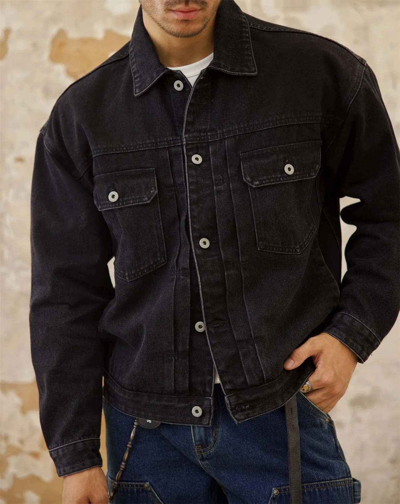 Men's Distressed Type 2 507XX Denim Jacket