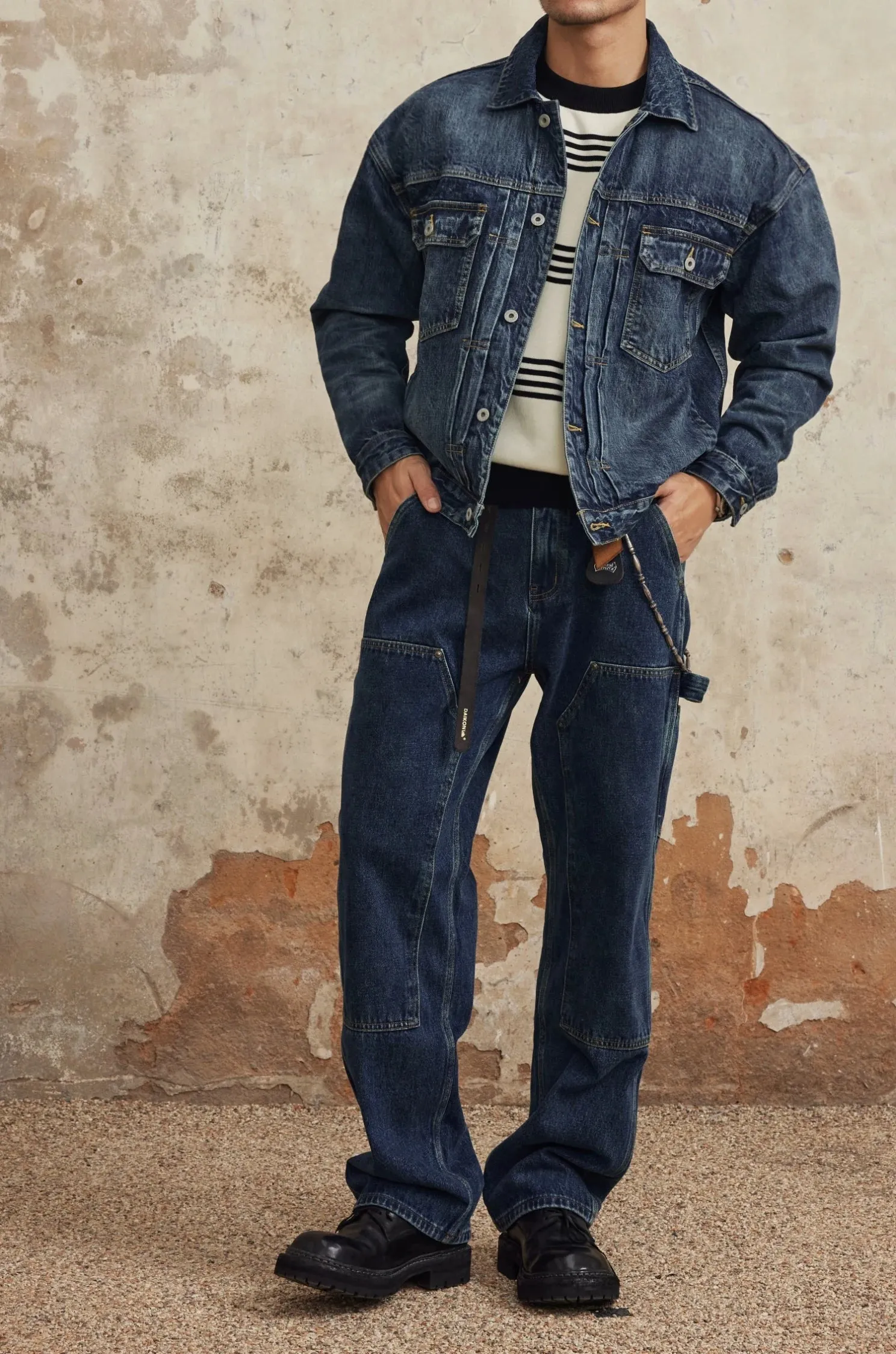 Men's Distressed Type 2 507XX Denim Jacket