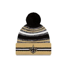 New Orleans Saints - Cuffed Knit Beanie with Pom, New Era