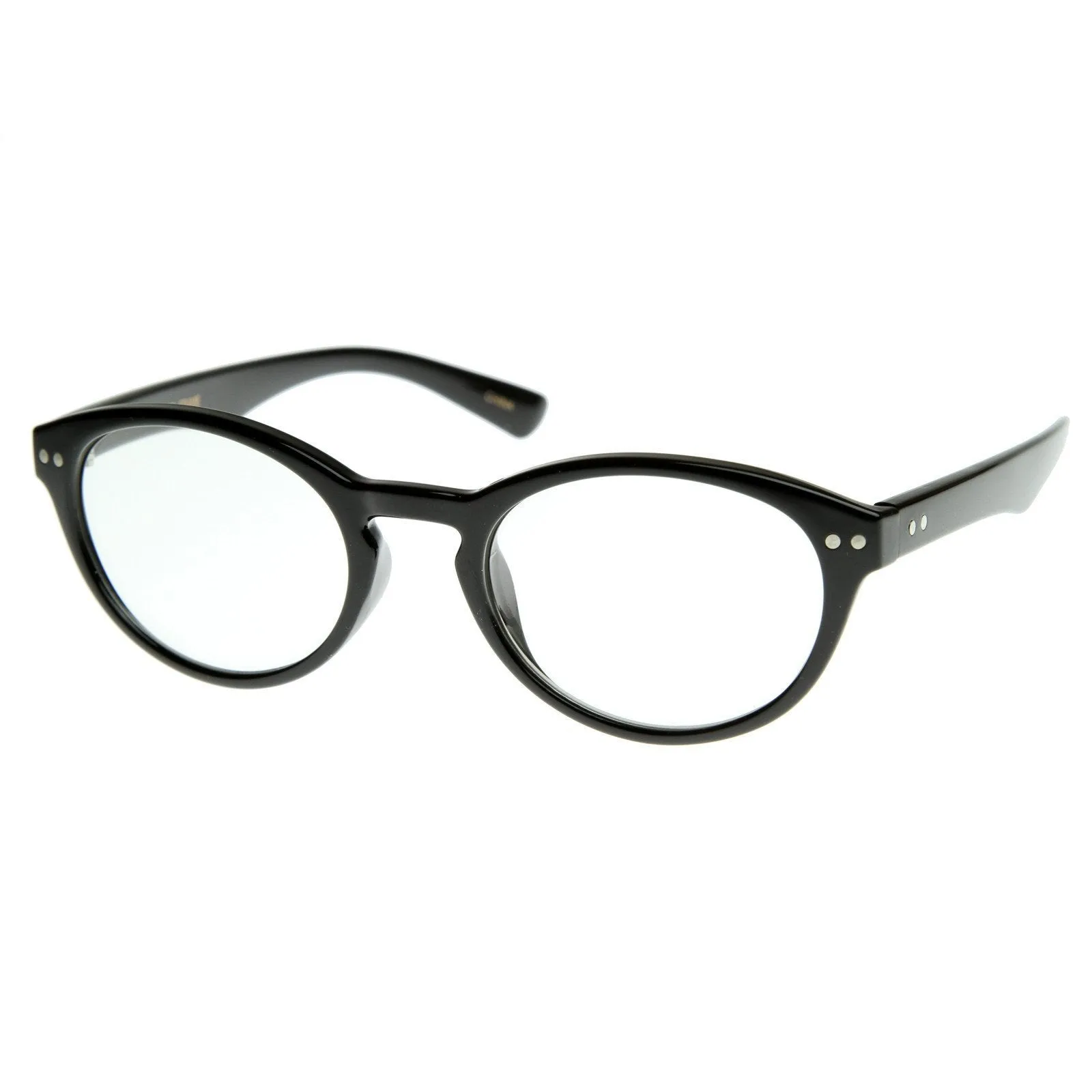 Optical RX Quality Oval Clear Lens Glasses