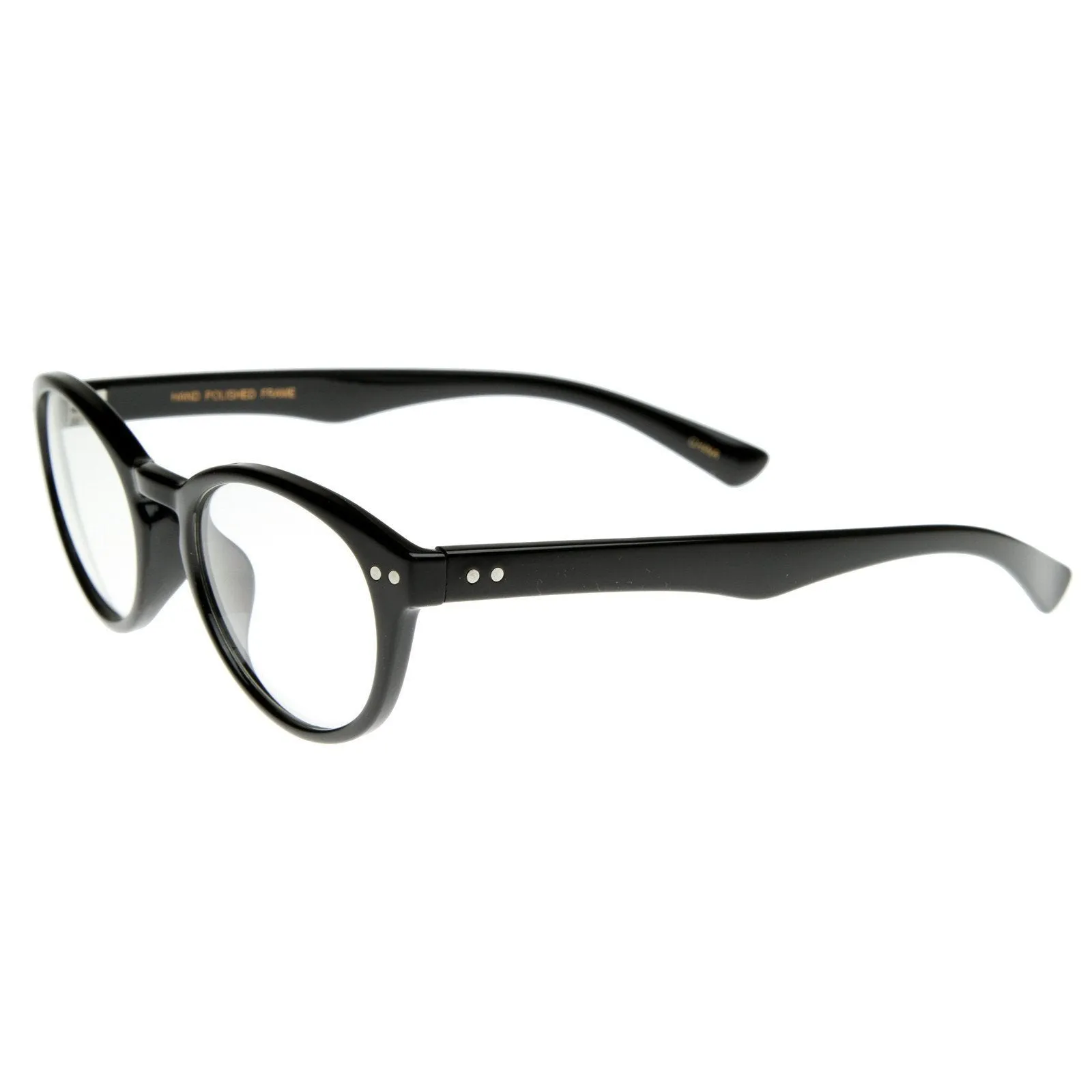 Optical RX Quality Oval Clear Lens Glasses