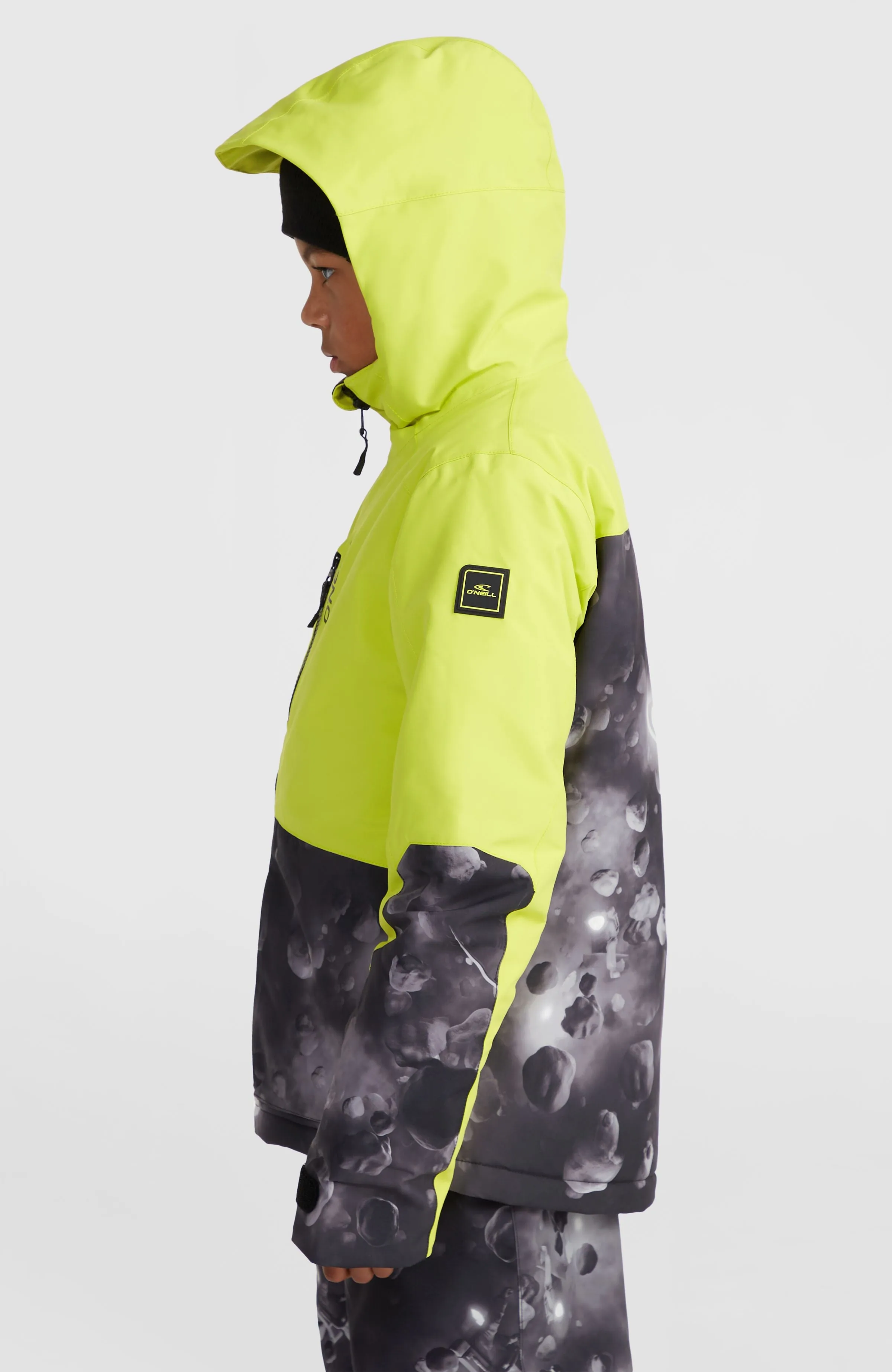 O'Riginals Block Snow Jacket | Black Spacedout