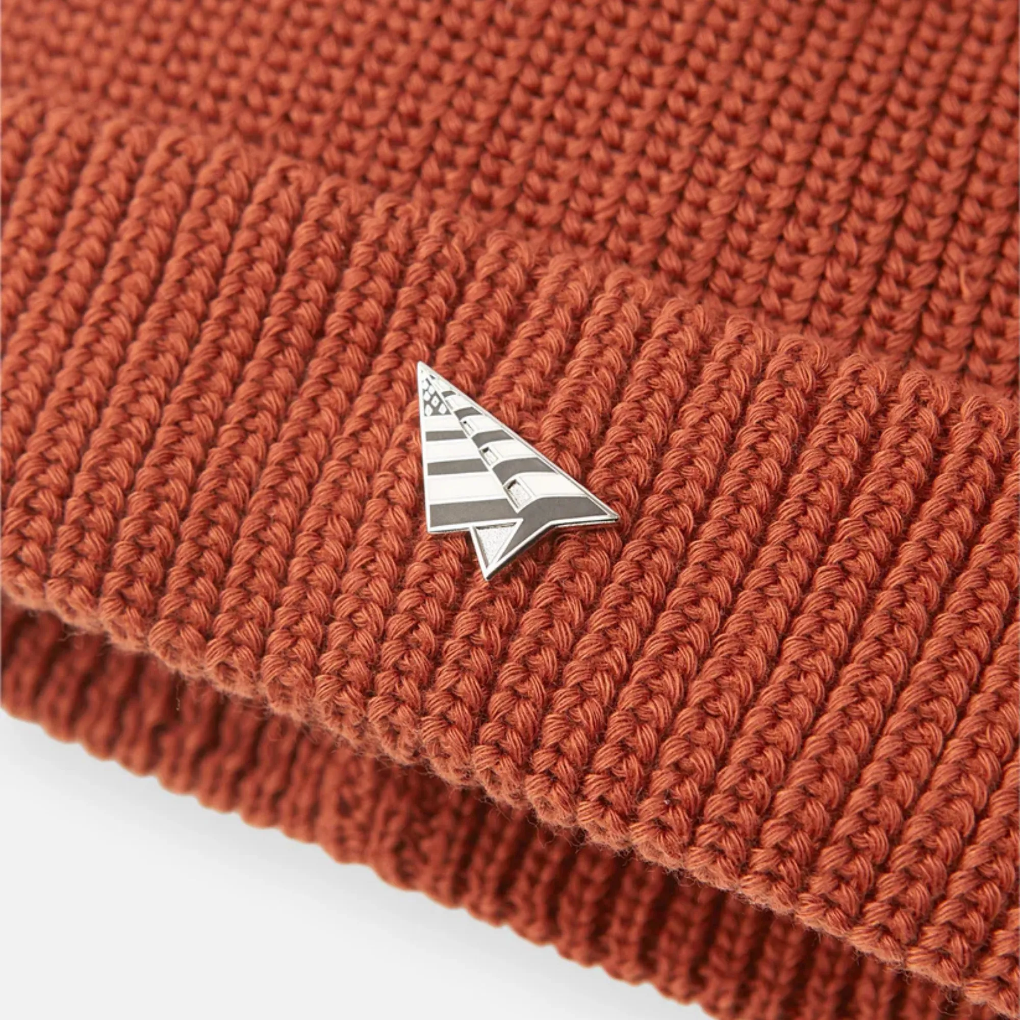 Paper Planes Orange Wharfman Beanie