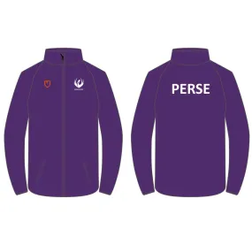 Perse Staff Full Zip WeatherLayer Jacket Purple