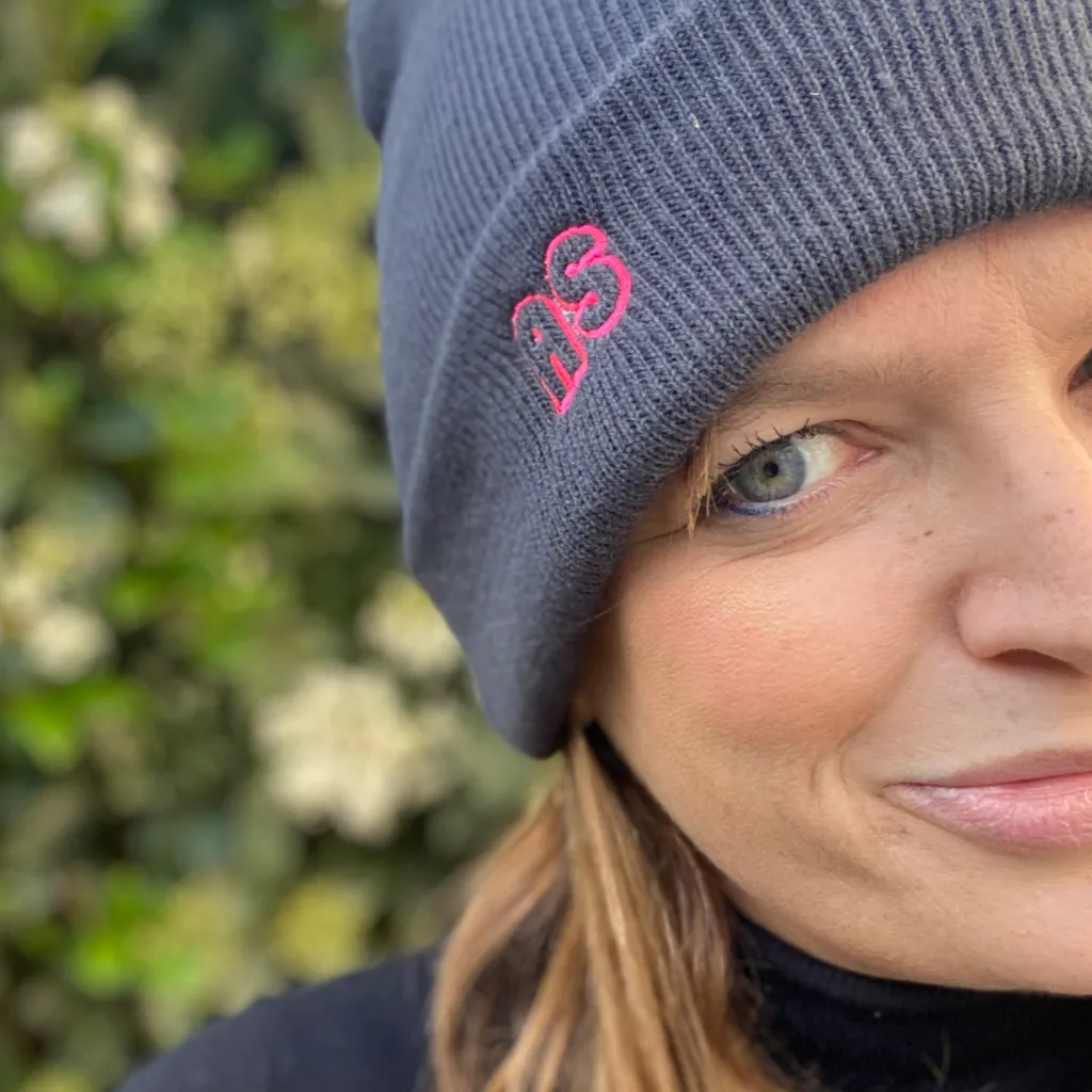 Personalised "outline font" Beanie