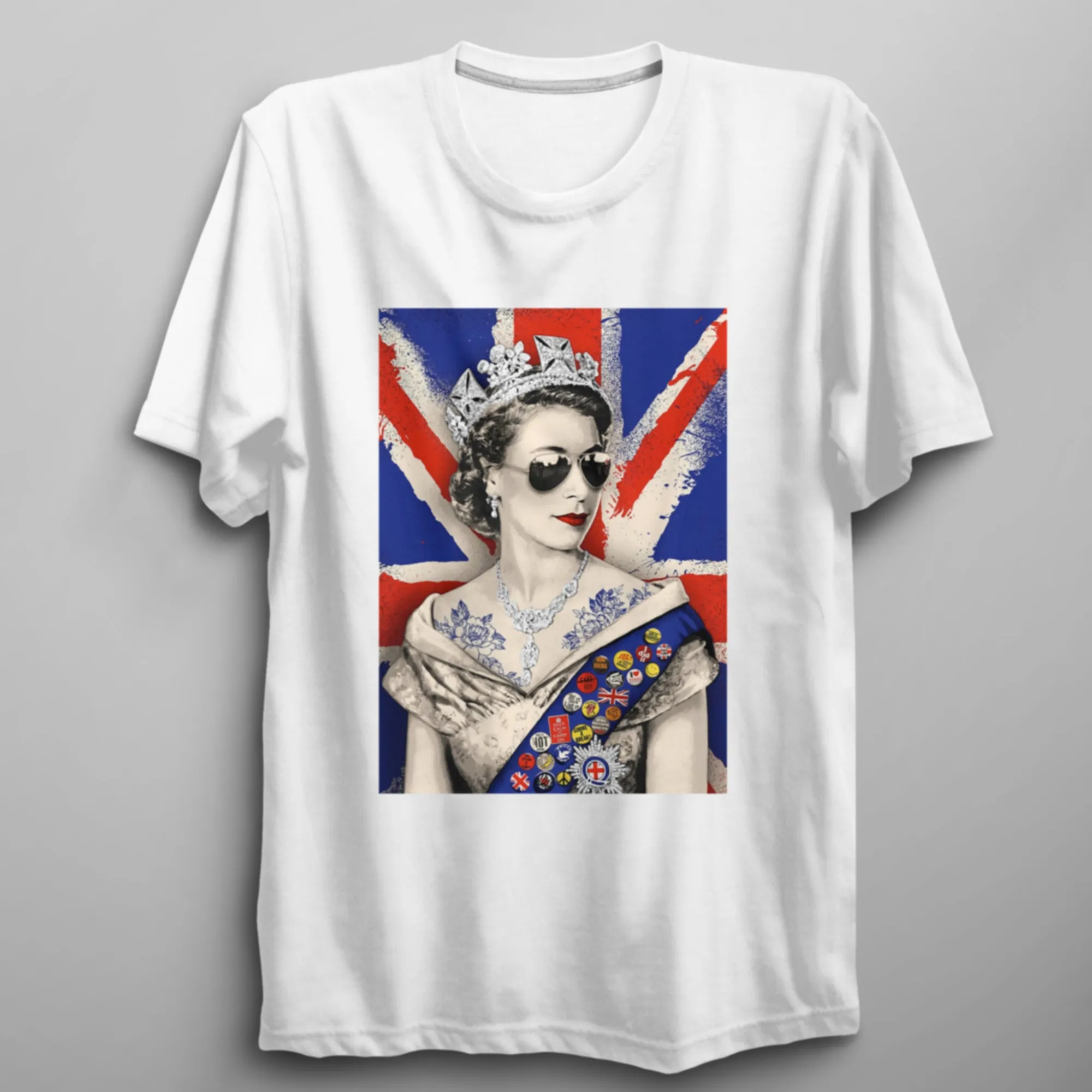 Queen Elizabeth T Shirt 70th Platinum Jubilee