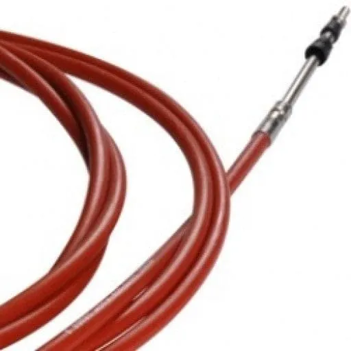 Seastar Teleflex 33c Red/Black Jacket Control Cables