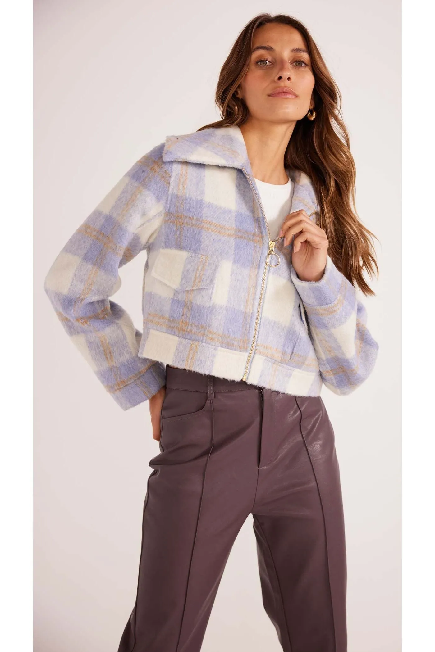 Sheridan Jacket | Blue Check