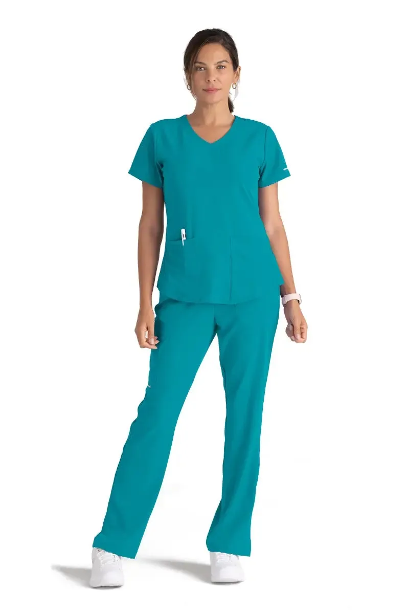 Skechers Women's Reliance Cargo Scrub Pants | Teal