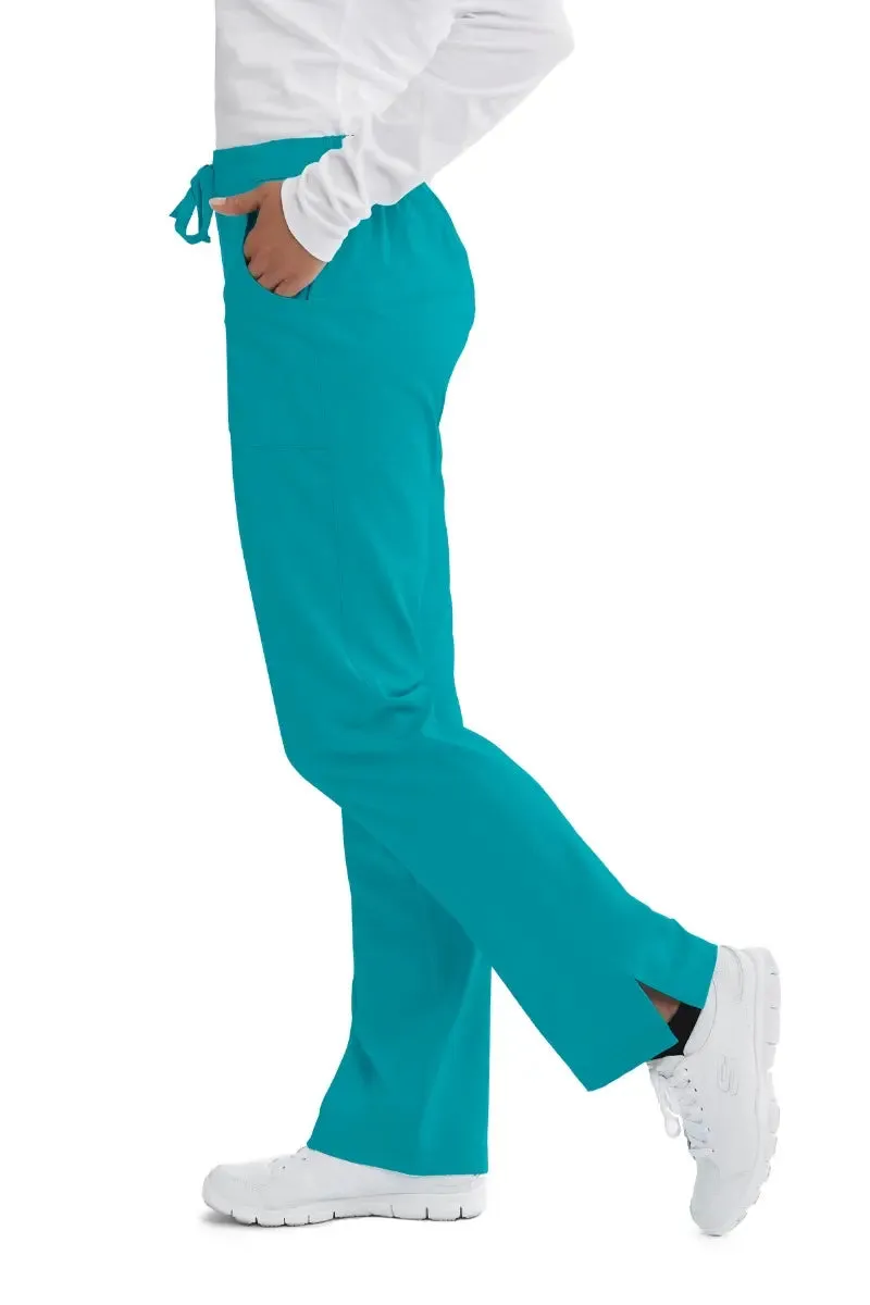 Skechers Women's Reliance Cargo Scrub Pants | Teal