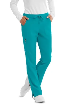 Skechers Women's Reliance Cargo Scrub Pants | Teal