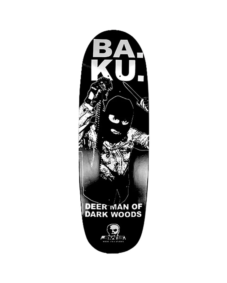 Skull Skates BA. KU. Damned Jacket Football Deck 10"