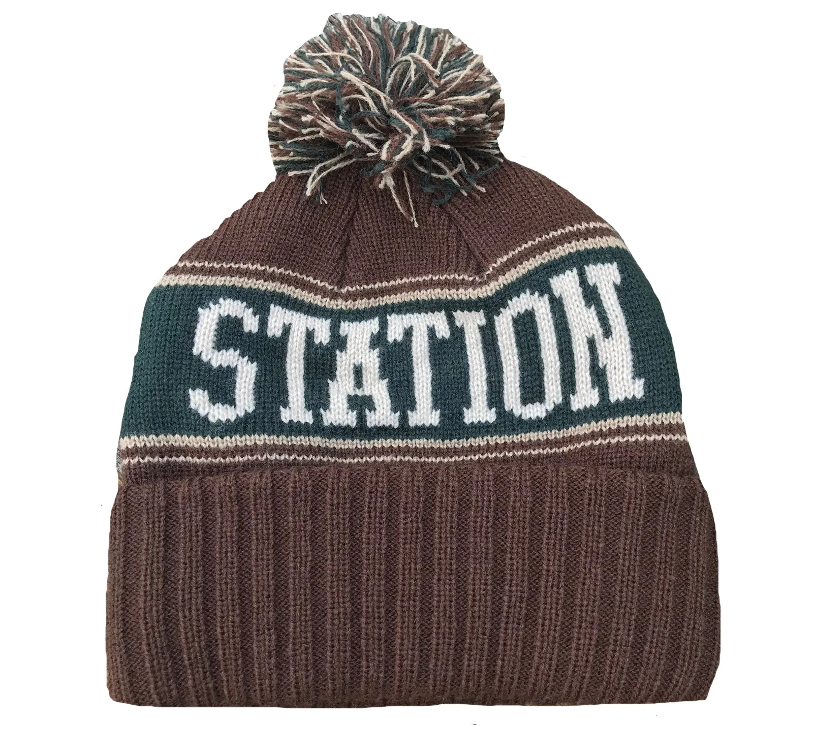 Surf Station Beanie - Brown