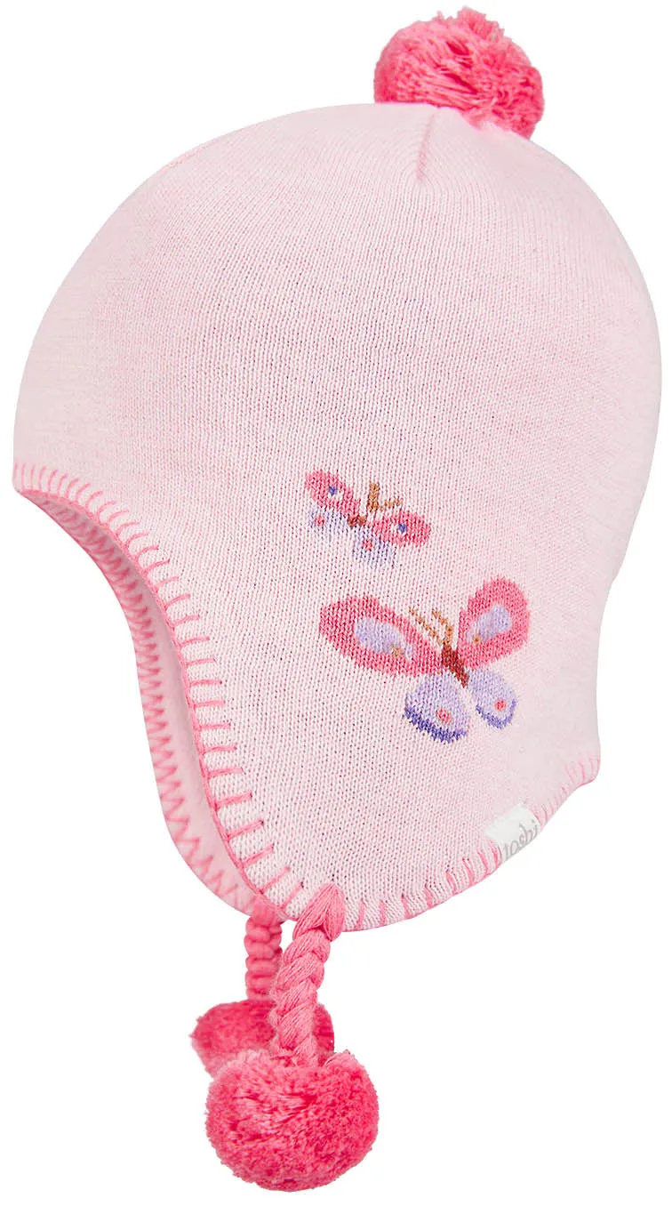 TOSHI - ORGANIC EARMUFF BEANIE BUTTERFLY BLISS