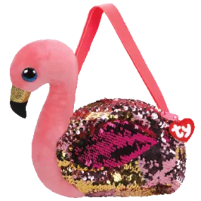 TY Beanie Boo Gilda Sequin Purse 8"