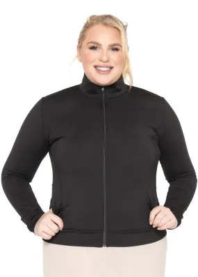 Women's Cotton Cadet Warm Up Jacket